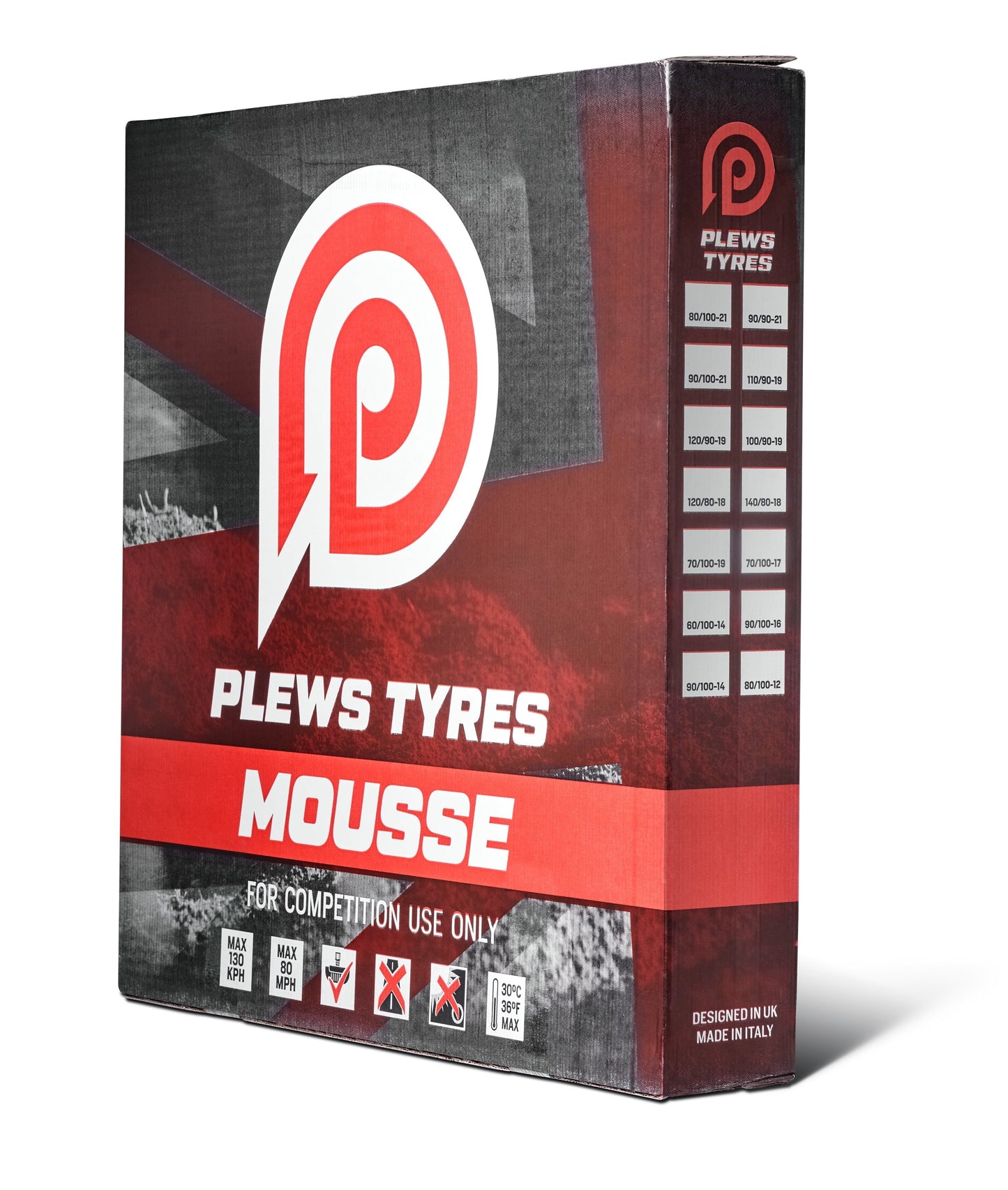 Plews Tyres Ultra Mousse Rear - 140 / 80 - 18 Factory Extreme Flat Race 50%