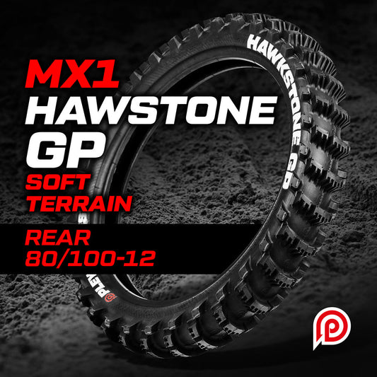 MX1 HAWKSTONE GP Soft Rear - 80 / 100 – 12