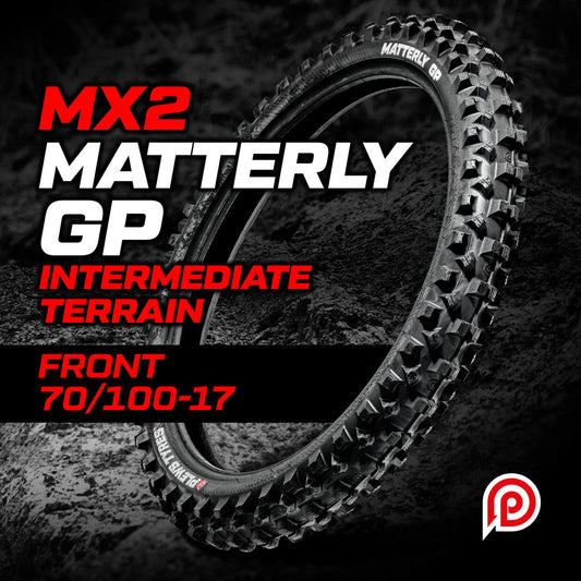 MX2 MATTERLY GP Medium Front - 70 / 100 – 17