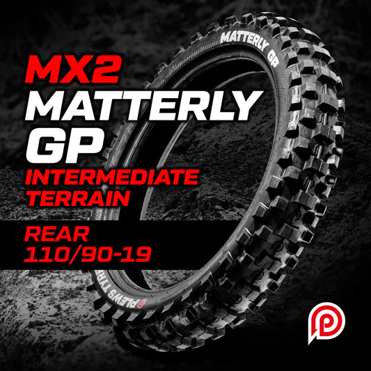 MX2 MATTERLY GP Medium Rear - 110 / 90 – 19